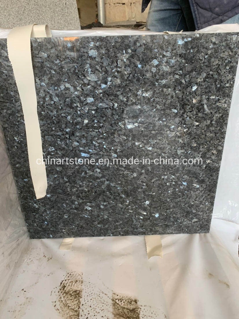 Blue Stone Marble Granite Blue Pearl Tile for Wall and Floor