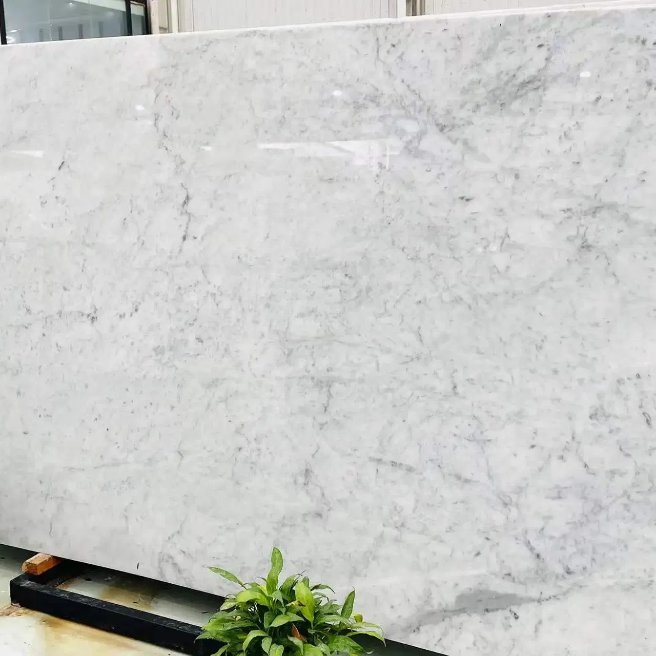 Low Mog 60*60cmultra Thin Carrara Grey Flexible Marble Tile Decorative Natural Marble Slab Tile for Wall Panel