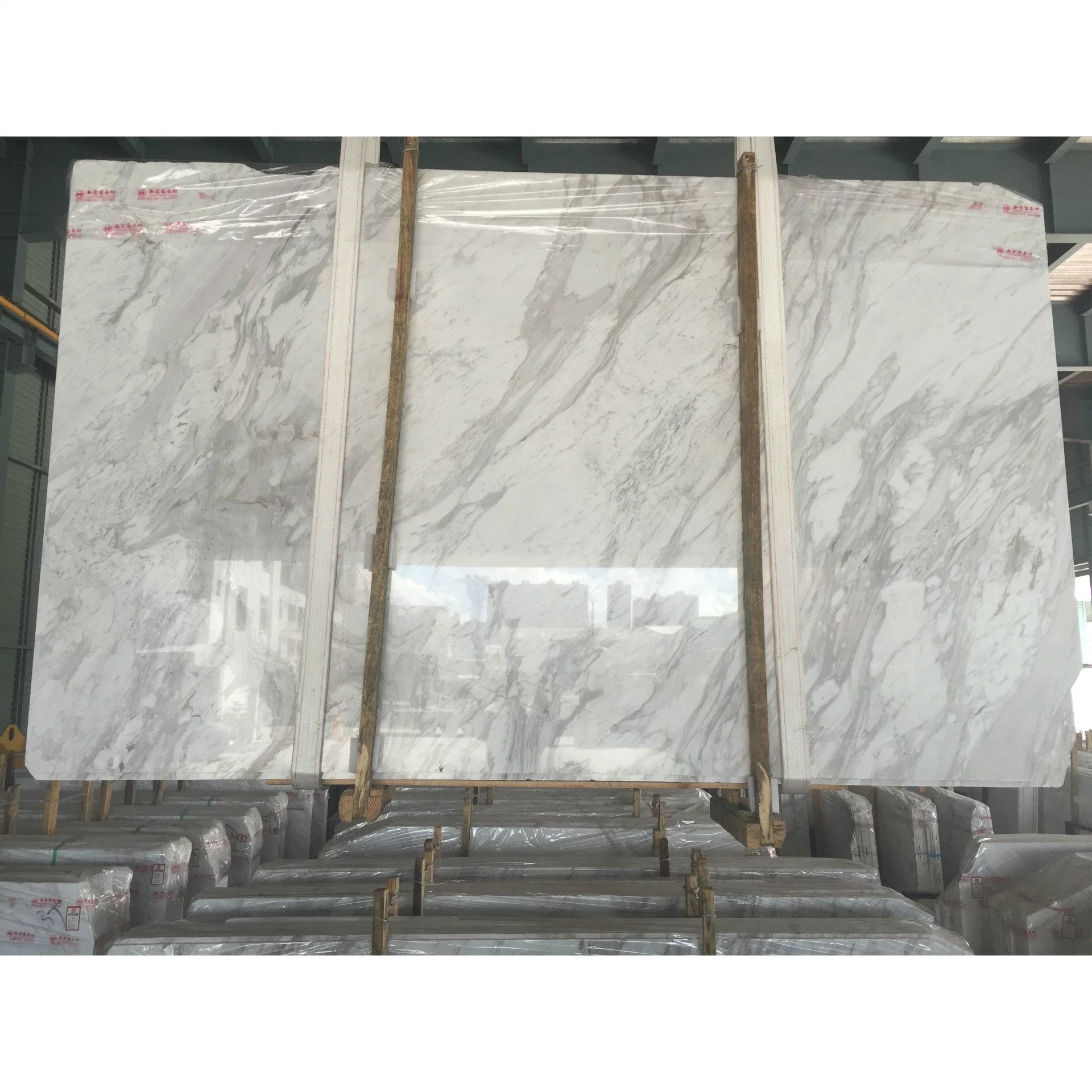 Italian Marble Floor Design Aristons/Carrara/Statuario/Oriental/Thassos/Arabescato/Calacatta Price White Marble Slab for Countertop/Bathroom/Flooring