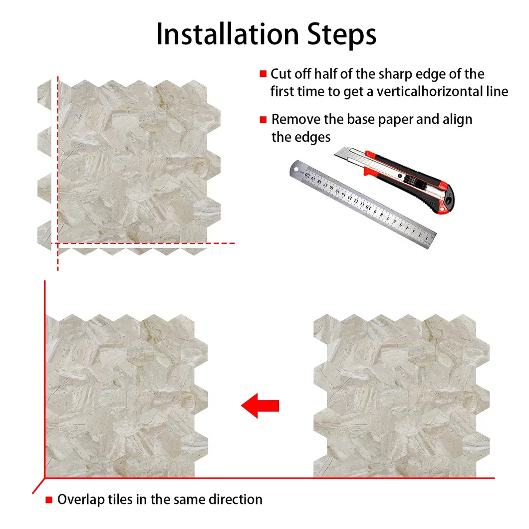 Peel and Stick Backsplash Tile 5