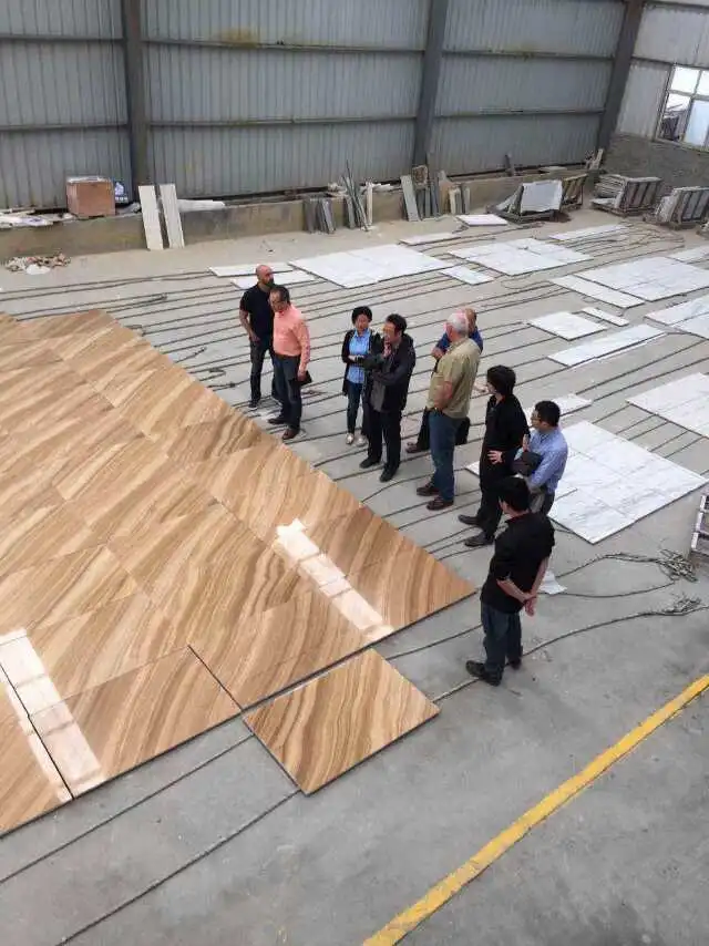 Wholesale Building Imperial Gold Yellow Marble Cirular/Spiral Staircase/Stairs Designs Treads