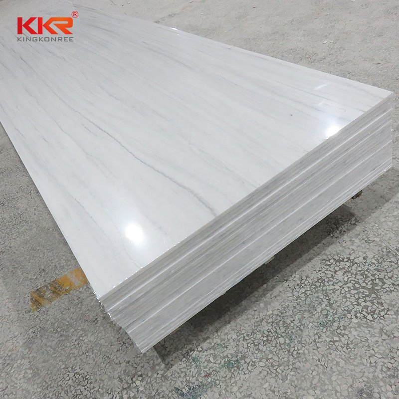 Kingkonree Solid Surface Wall Panel Acrylic Stone Slabs