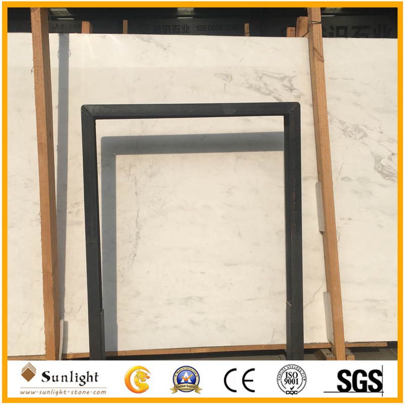 White Marble Floor Design Aristons/Carrara/Statuario/Oriental/Thassos/Arabescato/Calacatta Price White Marble Slab