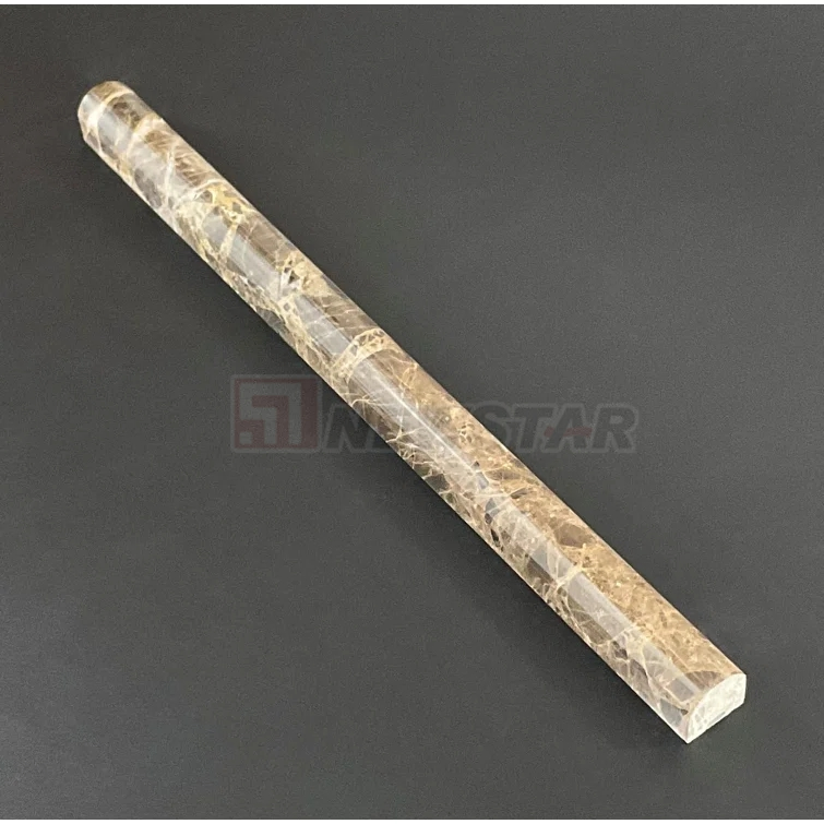 Newstar Customized Border Moulding Modern Interior Decoration Natural Marble Moulds Waterproof Skirting