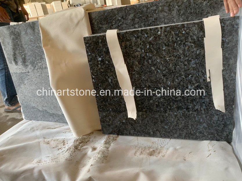 Blue Stone Marble Granite Blue Pearl Tile for Wall and Floor