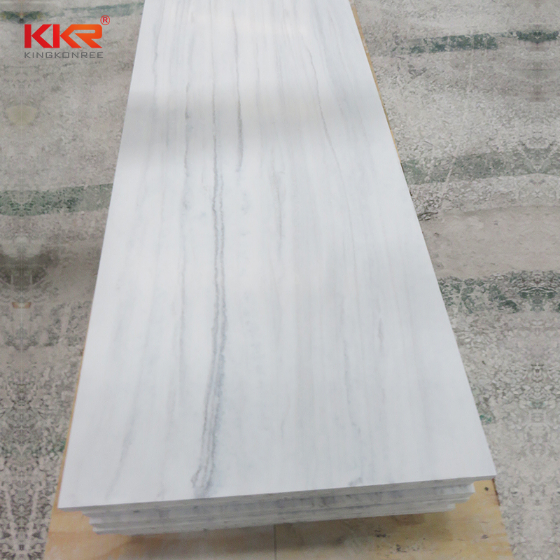 Kingkonree Solid Surface Wall Panel Acrylic Stone Slabs