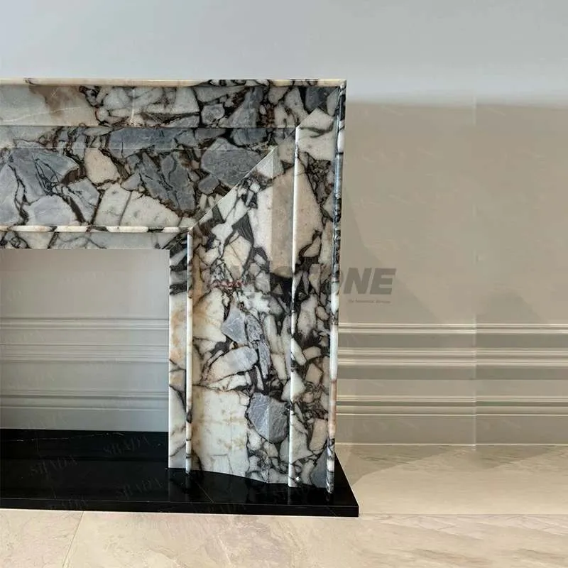 Natural Stone Fireplace Surround