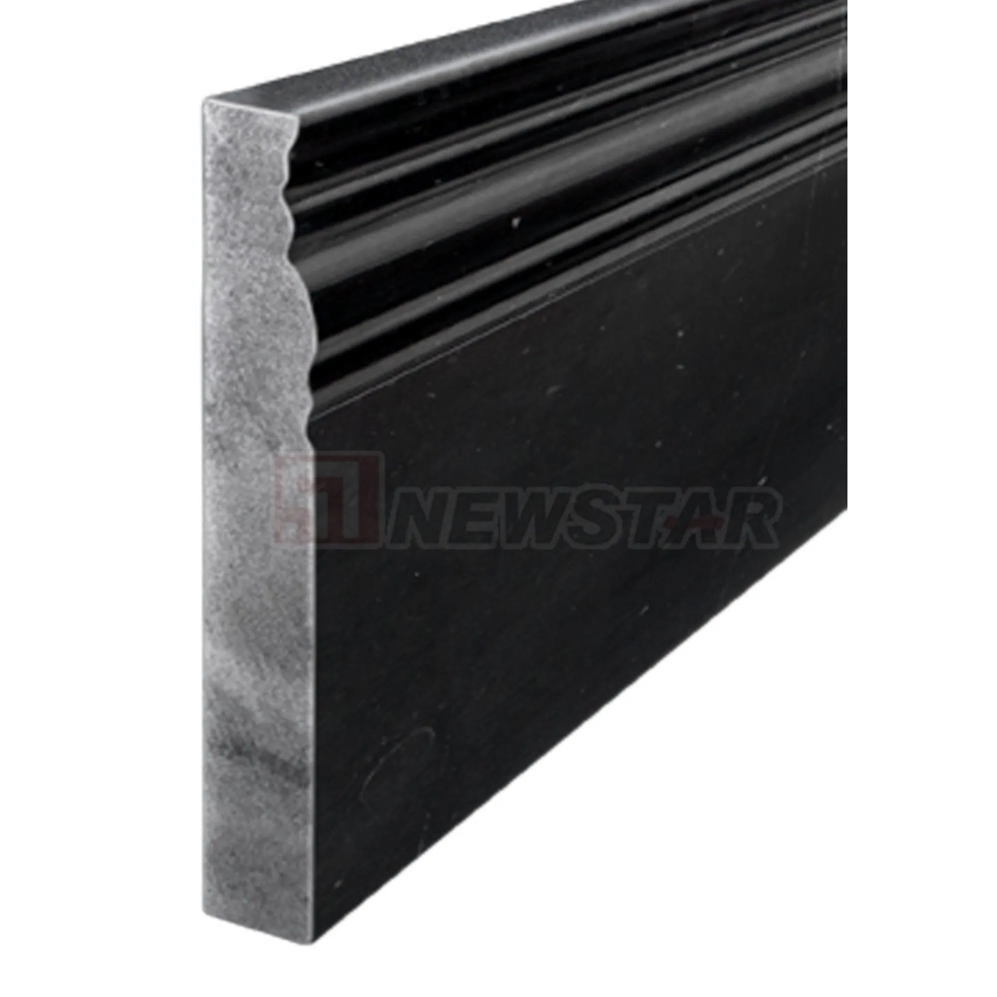 Newstar Custom Size Nature Marble Stone Skirting Floor Wall Border Interior Decorative Line for Villa