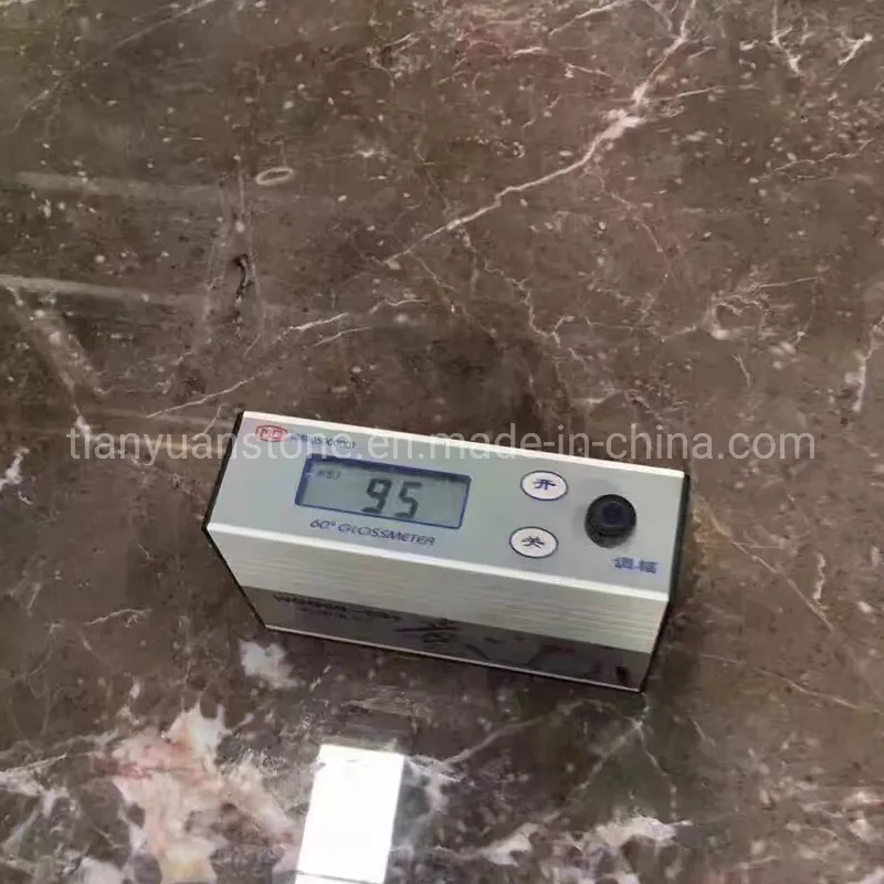 Elegant Brown Marble Slab 5