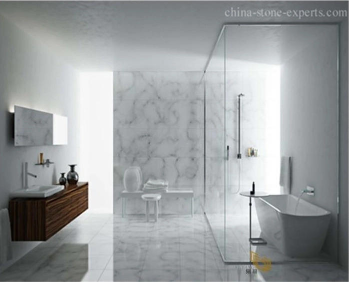 Quality Carrara/Calacatta/White Jade Onyx/Marble Home Design for Countertop/Kitchen/Bathroom