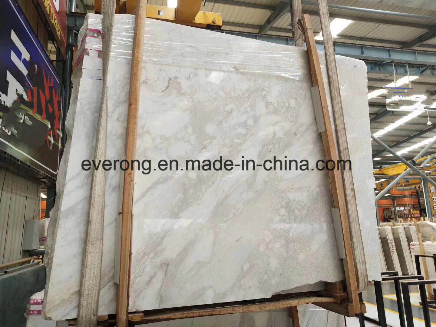 Polished Bianco Carrara/Statuario/Oriental/Thassos/Arabescato/Calacatta/Crystal/Panda White Marble for Sale