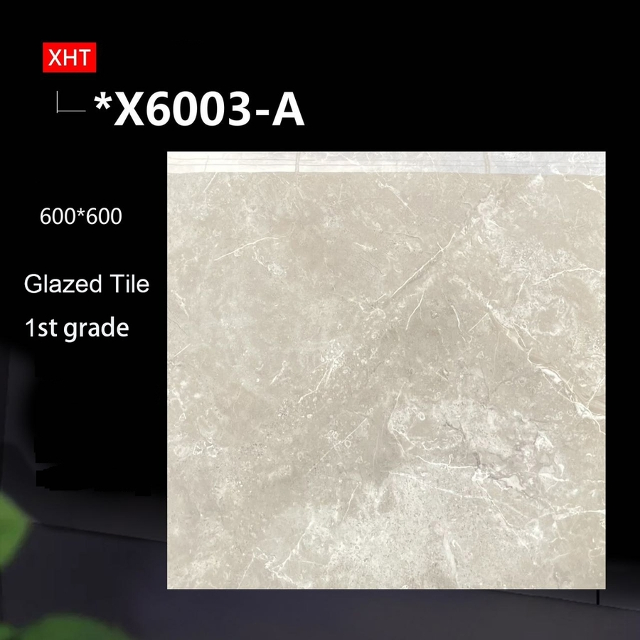 Guangdong Hot Selling High Quality 600X600 800X800 White Marble Bright Ceramic Floor Tiles