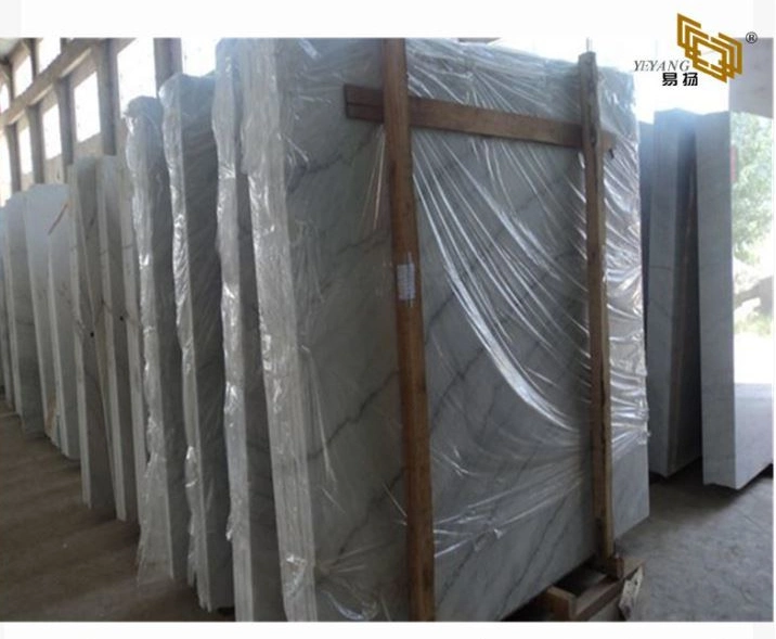 Carrara/Calacatta/Brown/Grey/White Stone Slabs Countertop Marble for Kitchen/Bathroom/Construction/Flooring/Worktop Wall Tile