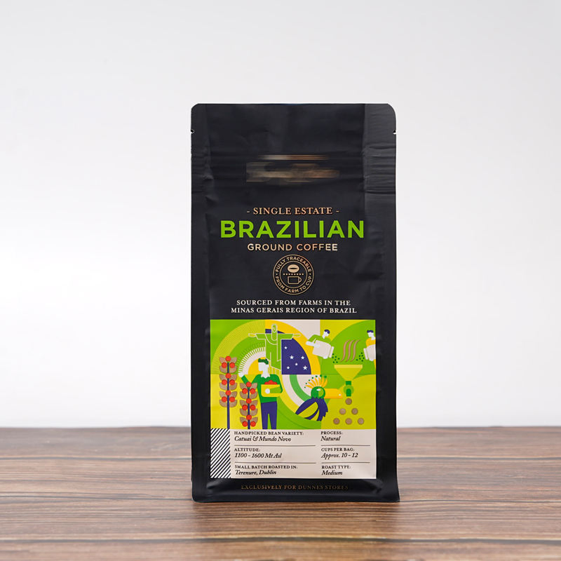 Matte Black Aluminum Foil Mylar Bags Smell Proof Aroma Proof Resealable Zipper for Herb Coffee Tea Custom Packaging Bag