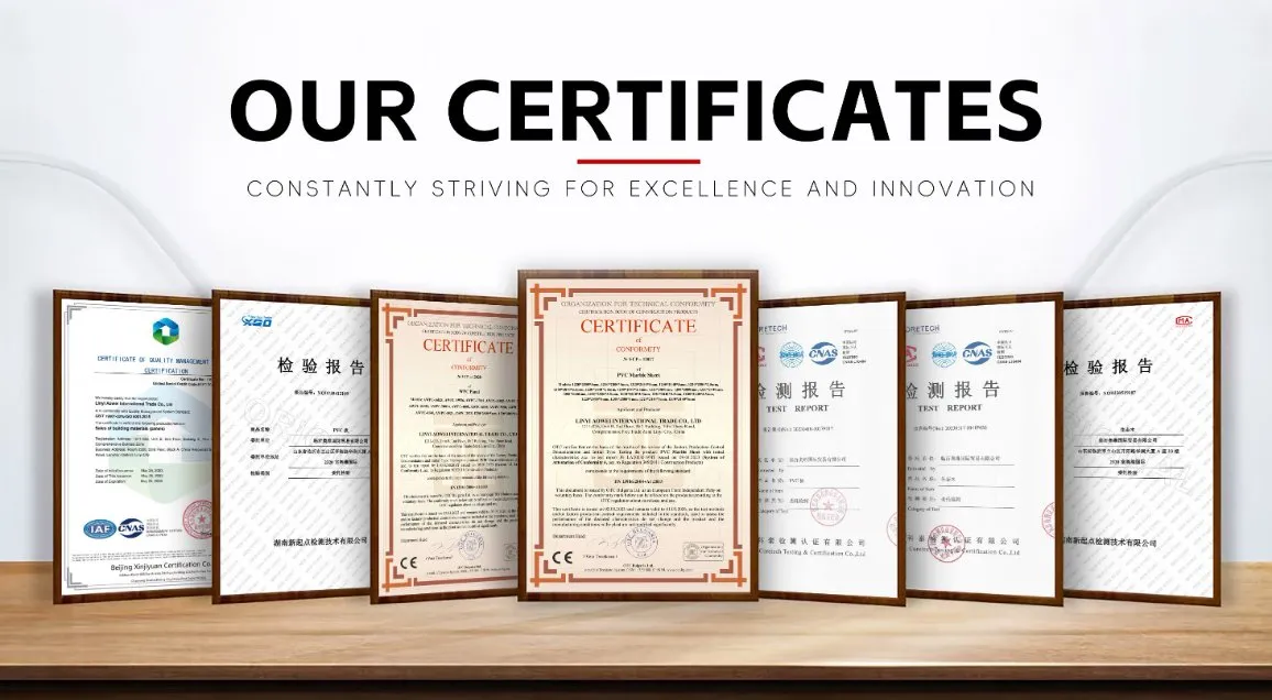 Quality Certifications