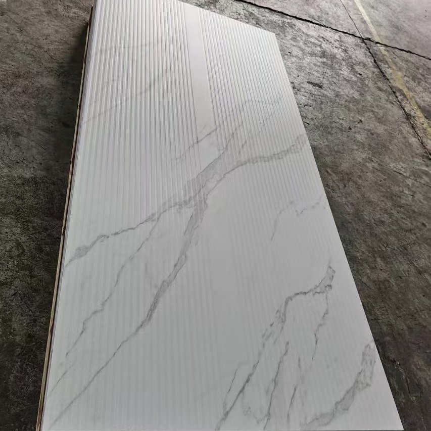 High Density PVC Marble Board Stone Wall Panel UV Plate Wall