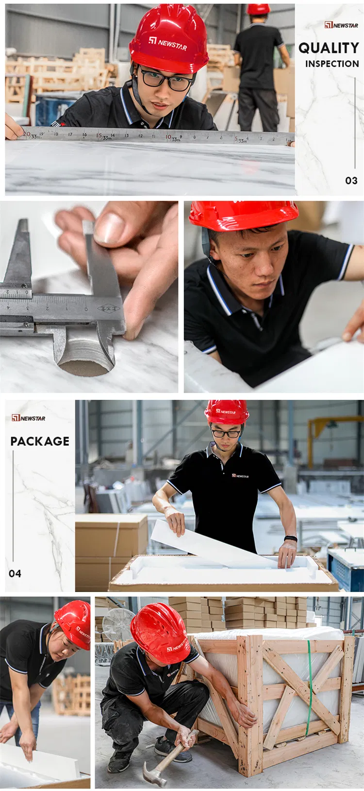 Marble Border Application 3