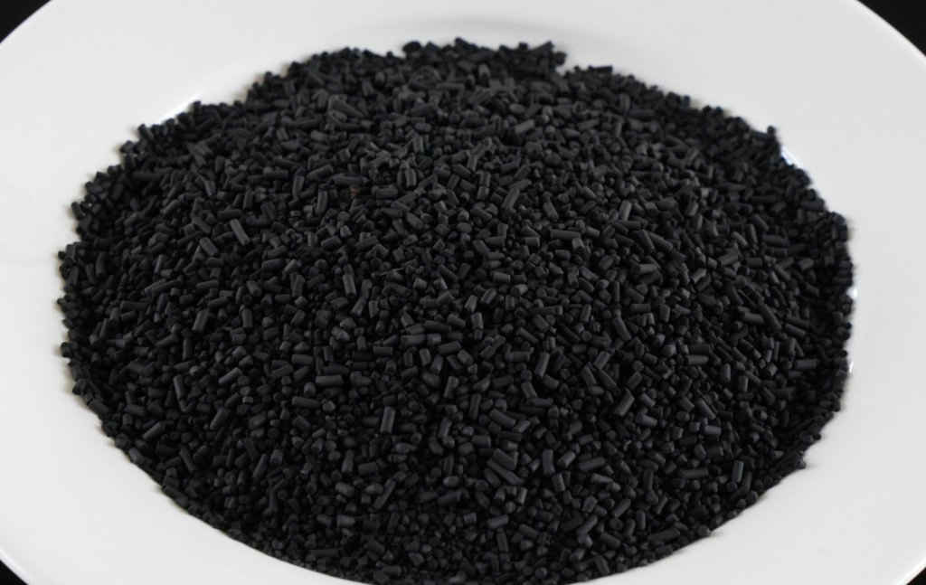 Columnar Black Activated Carbon for Industrial Chemical Absorption Needs
