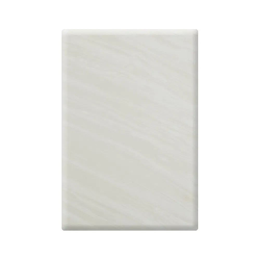 Premium White Engineered Stone Slab with Stylish Veining Patterns