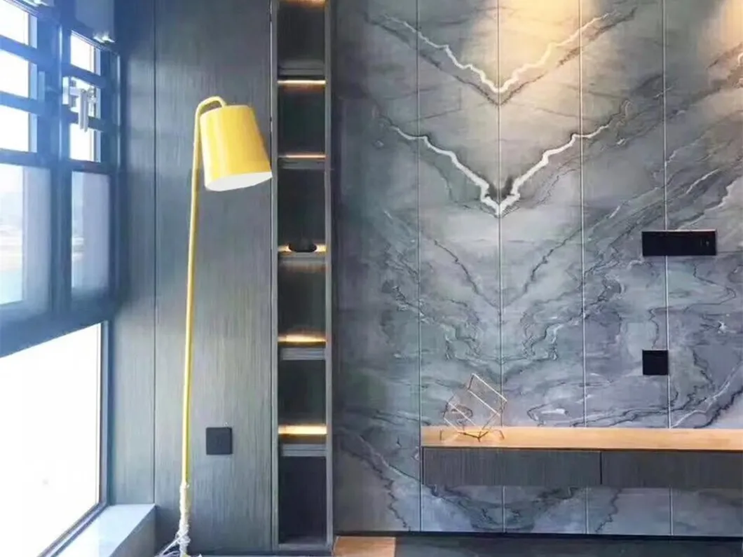 Grey Stone Marble Flooring