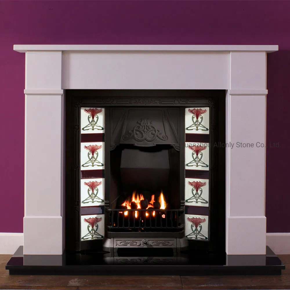 Classic Style Marble Fireplace