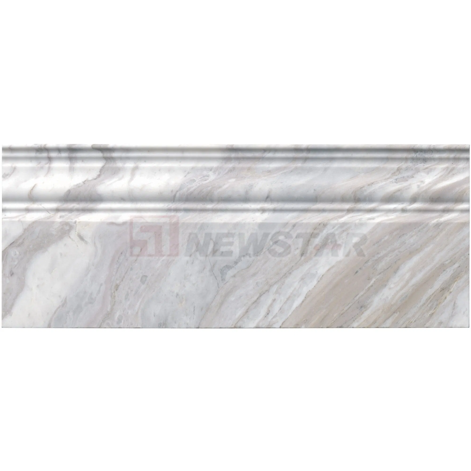 Newstar Natural Stone Marble Wall Border Decorative Architrave Natural Stone Indoor Decoration Skirting