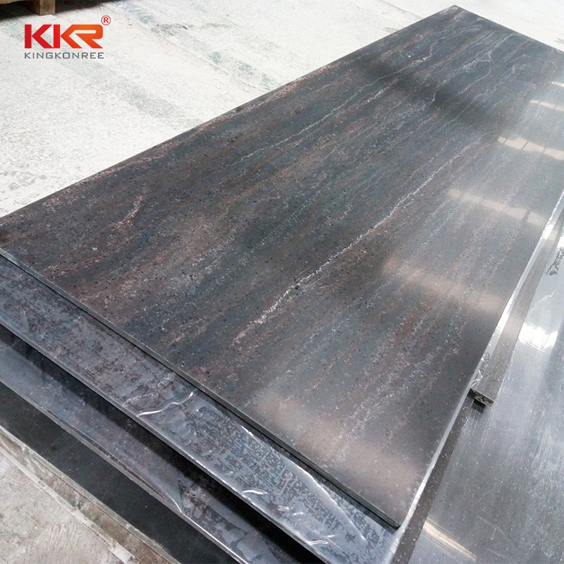 Kingkonree Solid Surface Wall Panel Acrylic Stone Slabs