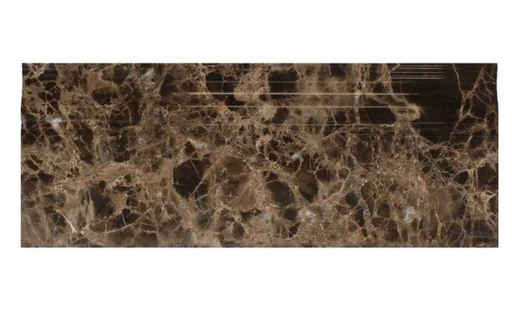 Starstone Natural Marble Stone Moulding Emperador Dark Marble Baseboard Skirting
