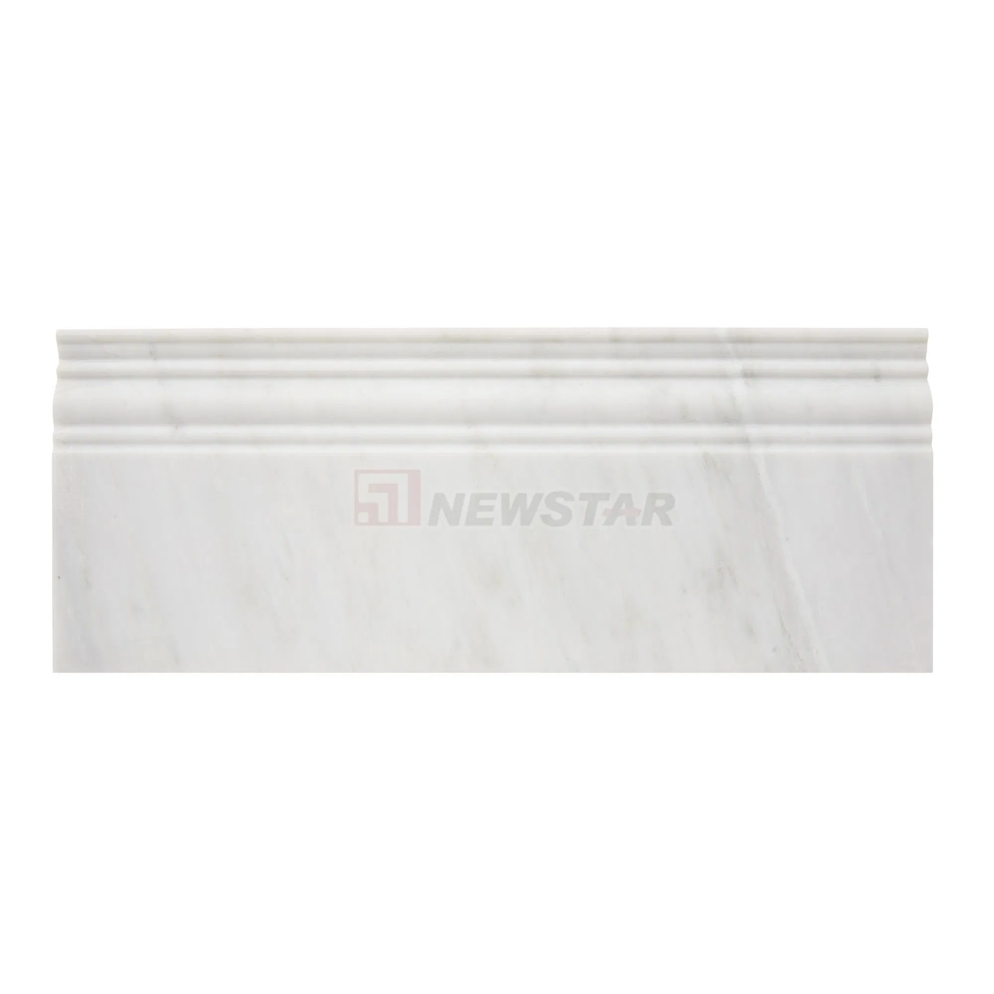 Newstar Customized Cheap Skirting Floor Board Wall Baseboard Trim Moulding Natural Marble Stone Skirting