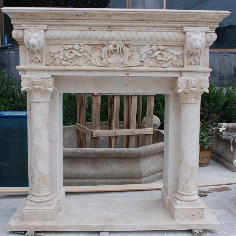 Marble Fireplace View 3