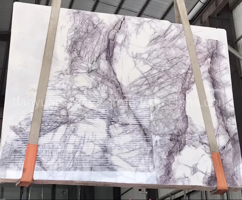 Lilac Marble Design 2