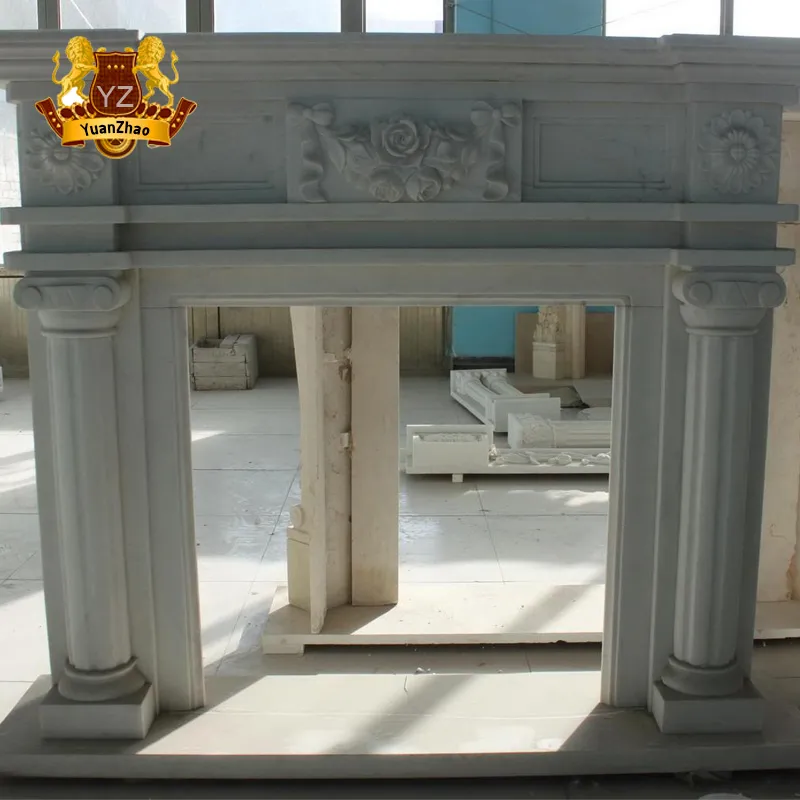Marble Fireplace Mantel 4
