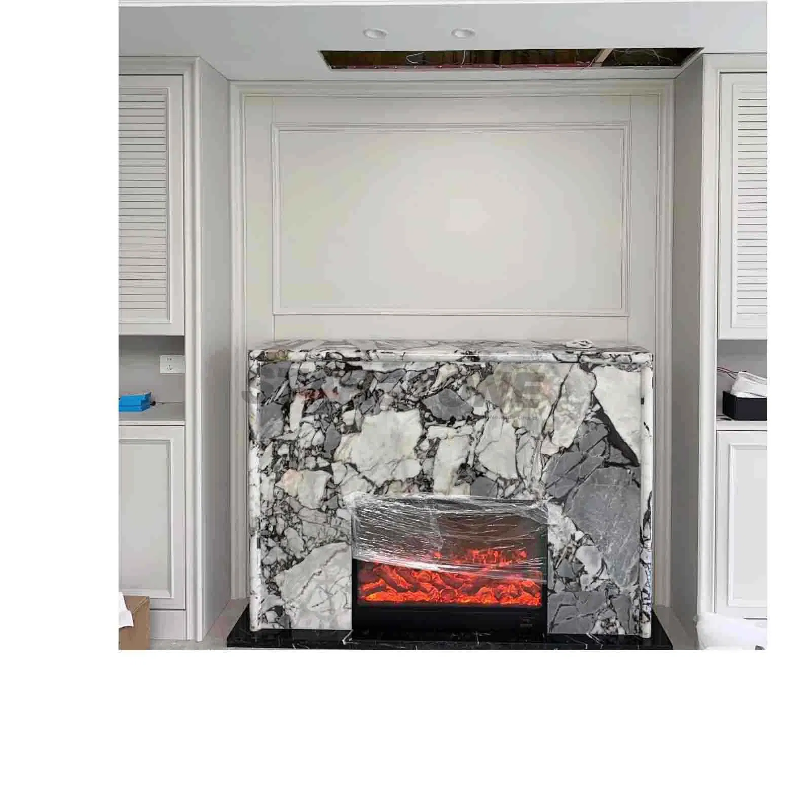 Starstone Modern Marble Fireplace Mantels Natural Stone Fireplace Surround Elegant Design Modern Marble Fireplace Mantels