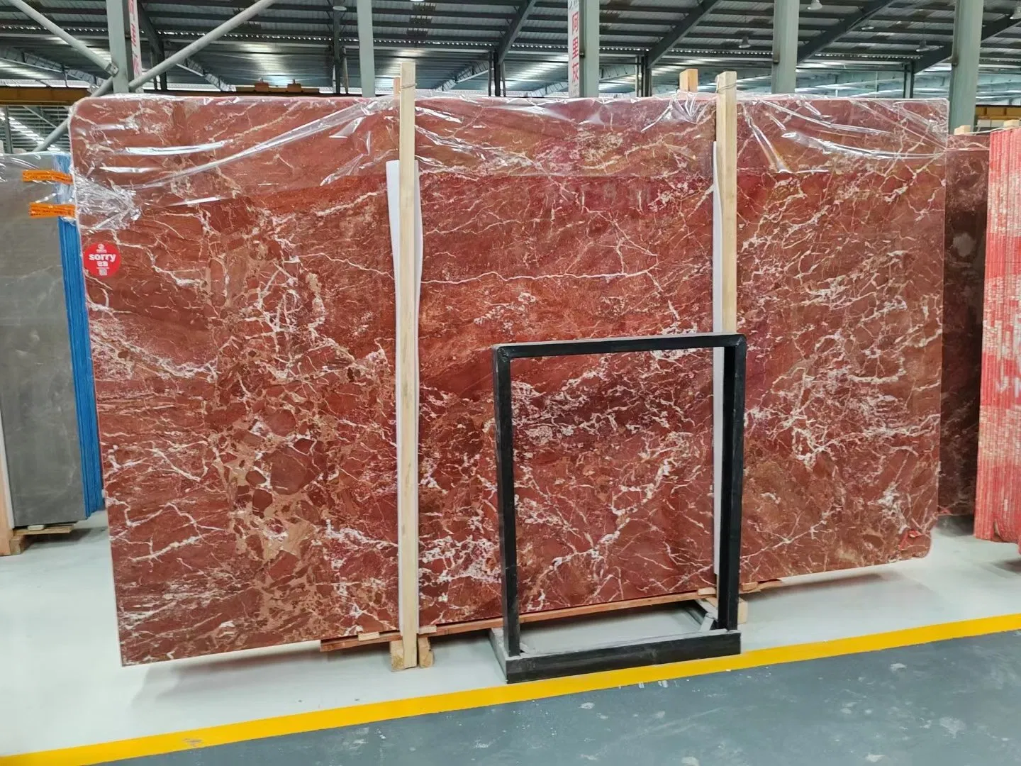 Natural Chinese New Roso Lavento Cheap Marble Tiles Slabs Kitchen Countertops Staircase Stairs Treads