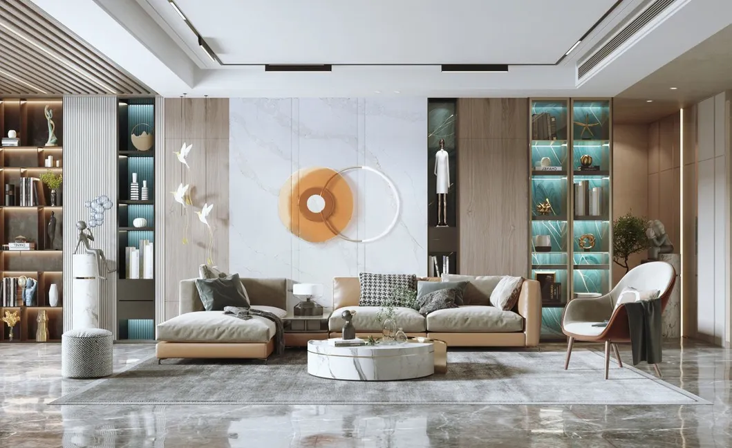 Veined Quartz Stone Slab 2