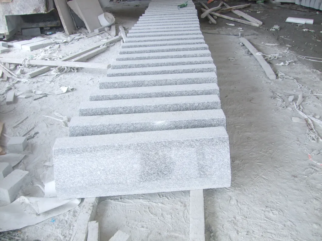 Grey Granite Step Tread Design