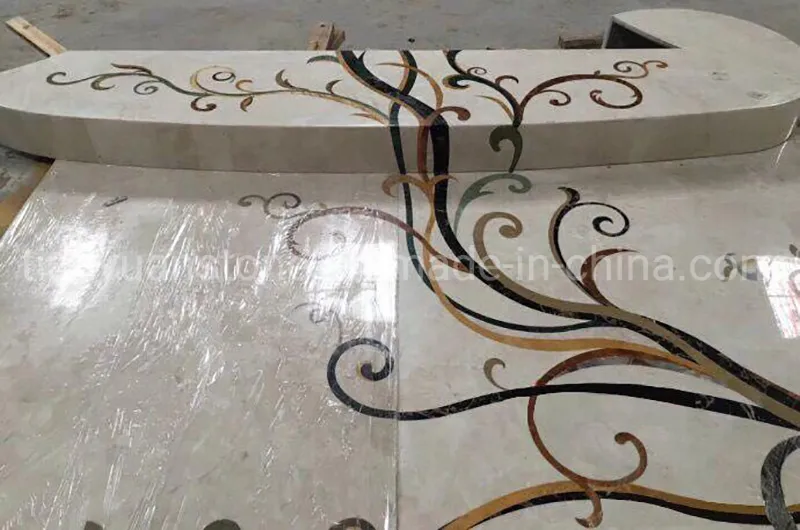 Elegant Natural Marble Stone Stairs/Steps/Step&Riser/Treads for Ineterior &amp; Exterior