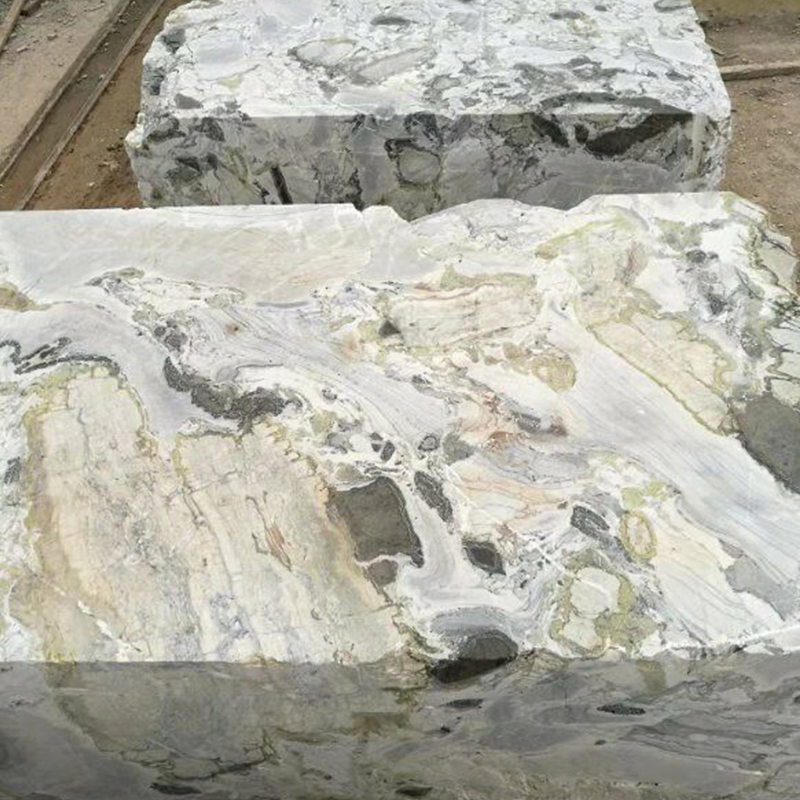 White Beauty Stone Bookmatch Ice Jade Green Marble for Slabs/Tiles/Kitchen/Bathroom/Vanity Top/Floor Tiles /Wall/Countertop Price