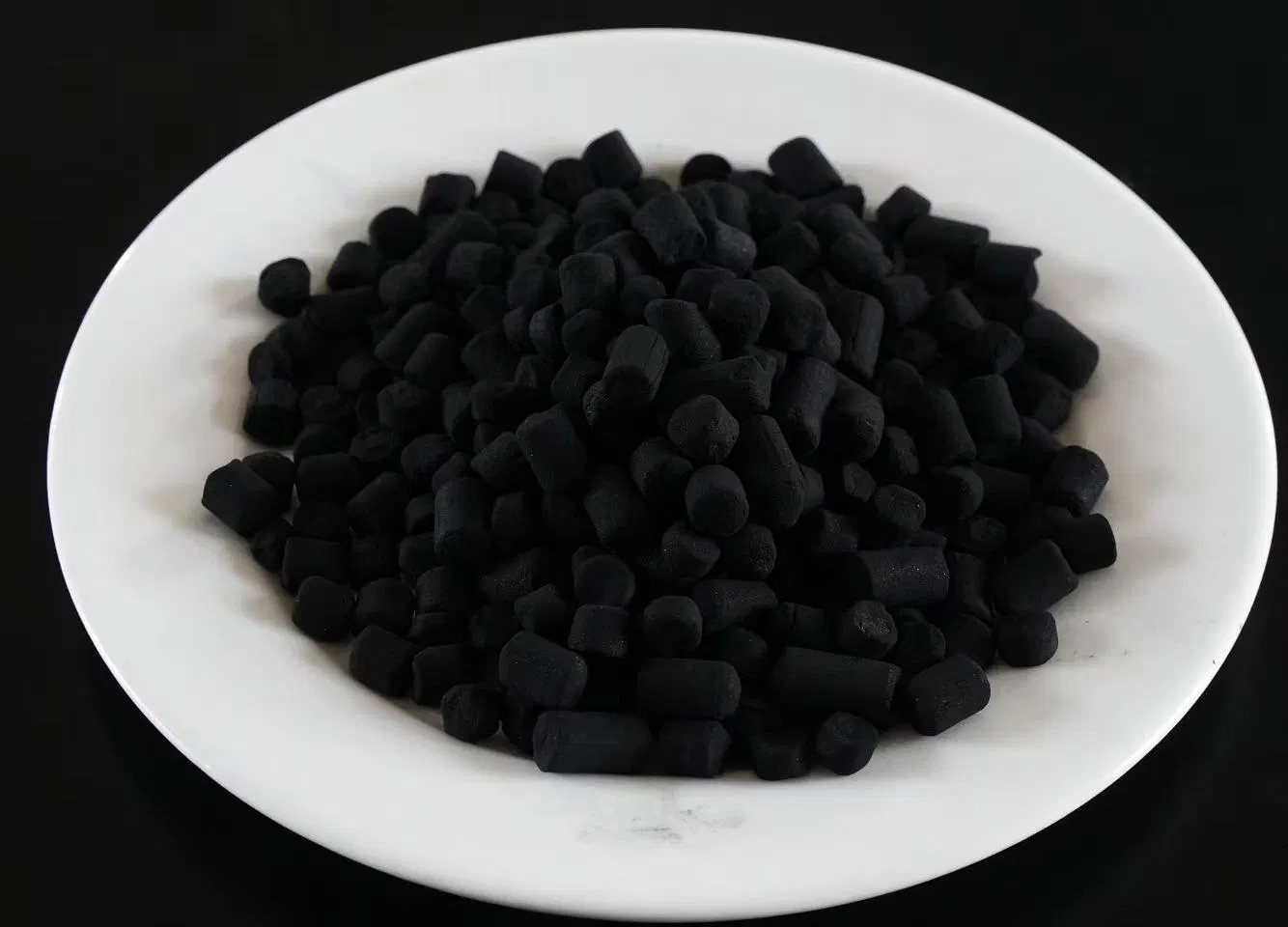 Columnar Black Activated Carbon for Industrial Chemical Absorption Needs