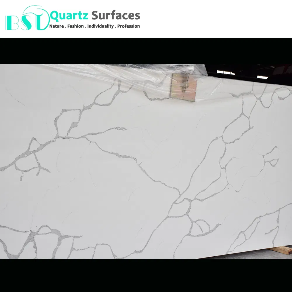 Stable High Quality Calacatta Quartz Stone Slabs with Factory Price