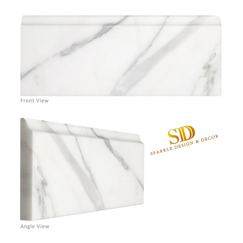 White Marble Skirting