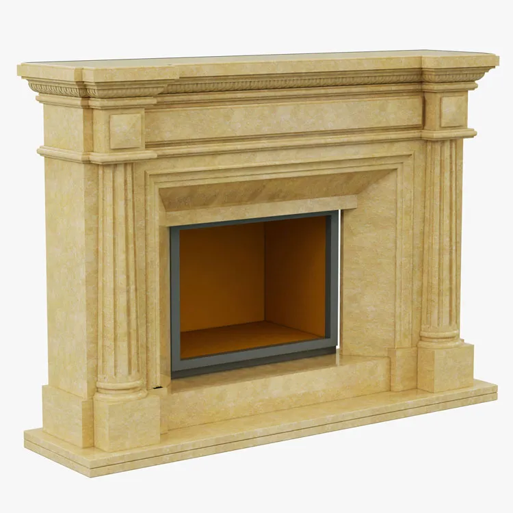 Marble Fireplace View 5