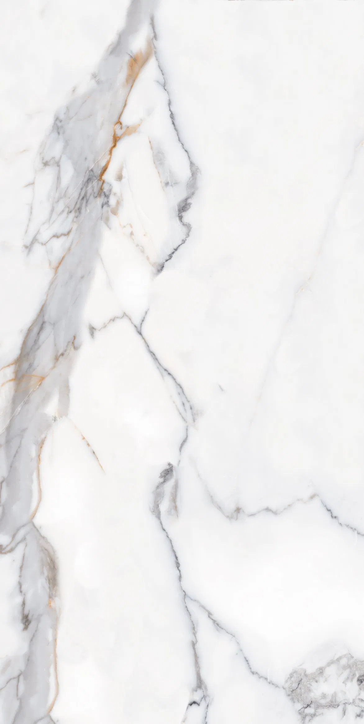 Calacatta Gold Marble Modern Home Design Kitchen Bathroom Living Room Glazed Polished Outdoor Wall Porcelain Floor Glazed Polished Ceramic Porcelanato Tile