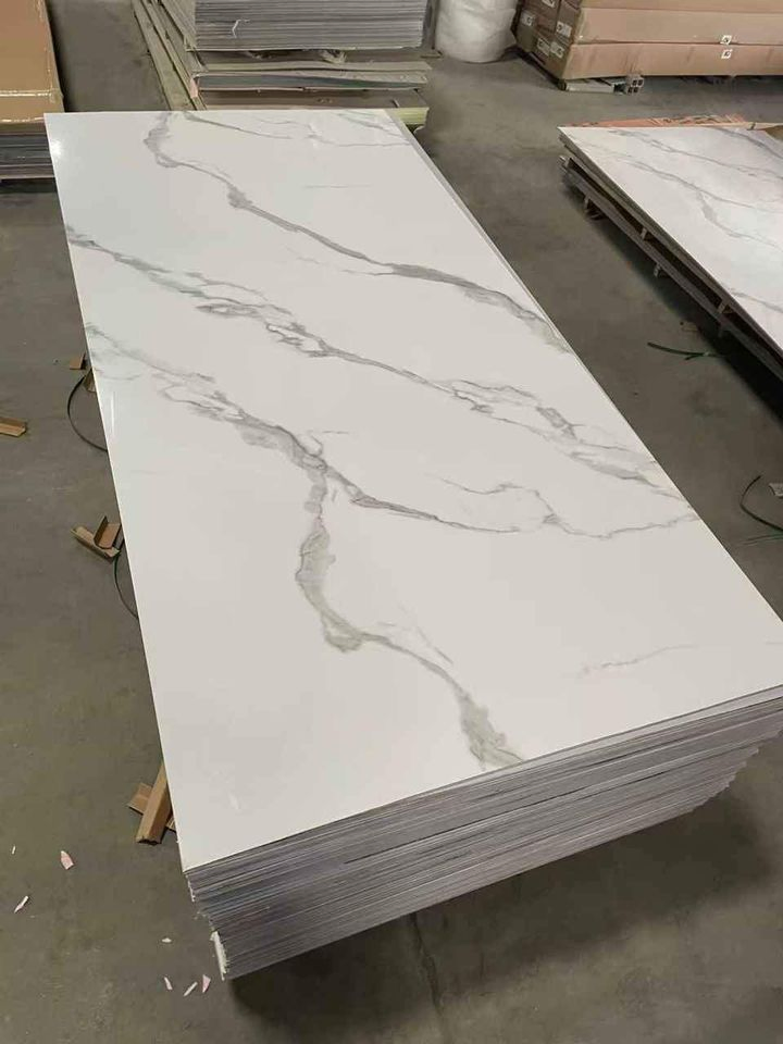 UV Board PVC Marble Sheet Lambrin PVC Wall Board Shower Wall Panel