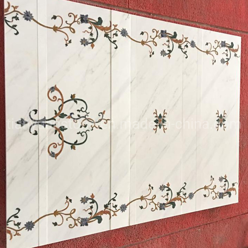 Elegant Natural Marble Stone Stairs/Steps/Step&Riser/Treads for Ineterior &amp; Exterior