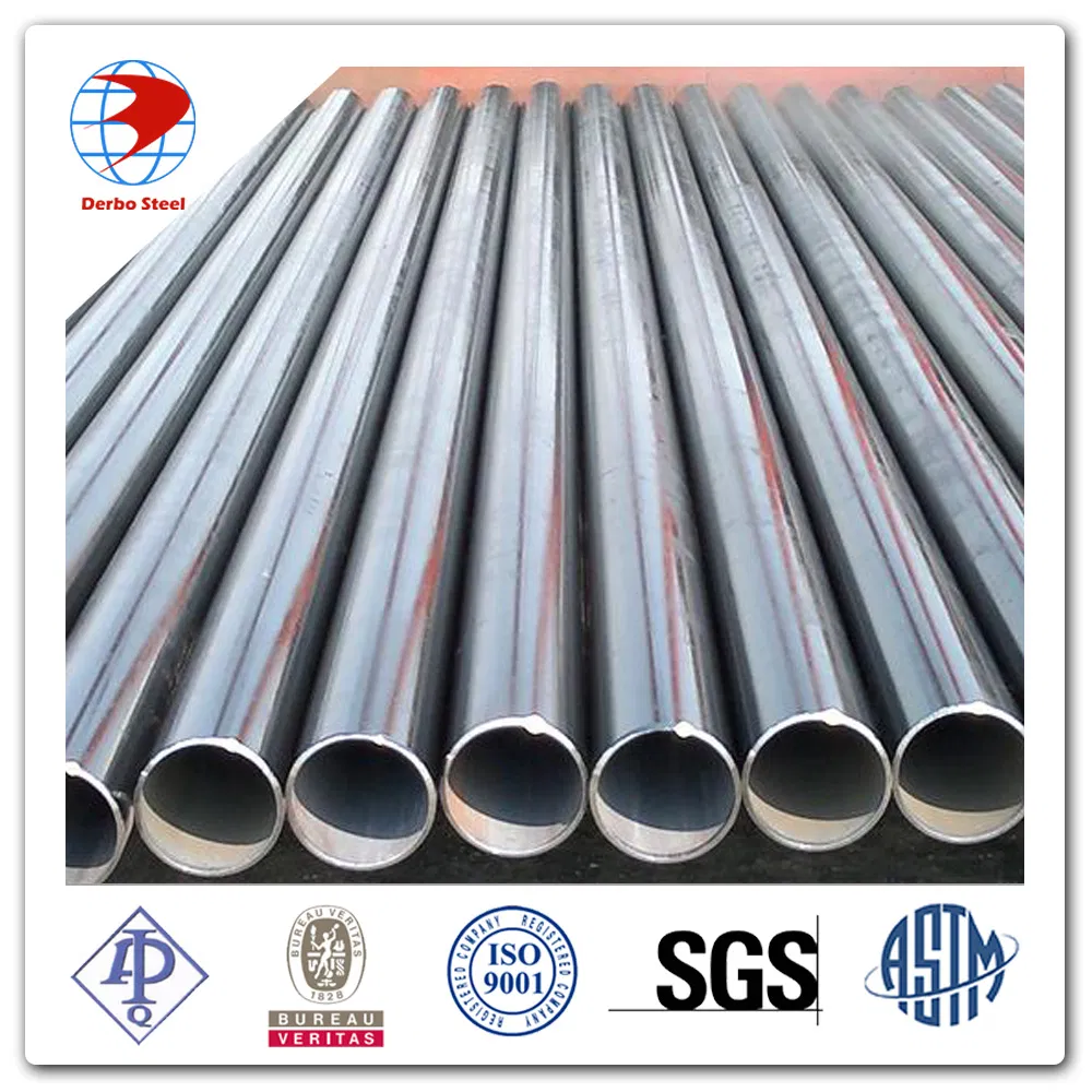 A53 A106 Gr. B Carbon Steel Seamless Welded Black Painting Steel Pipe