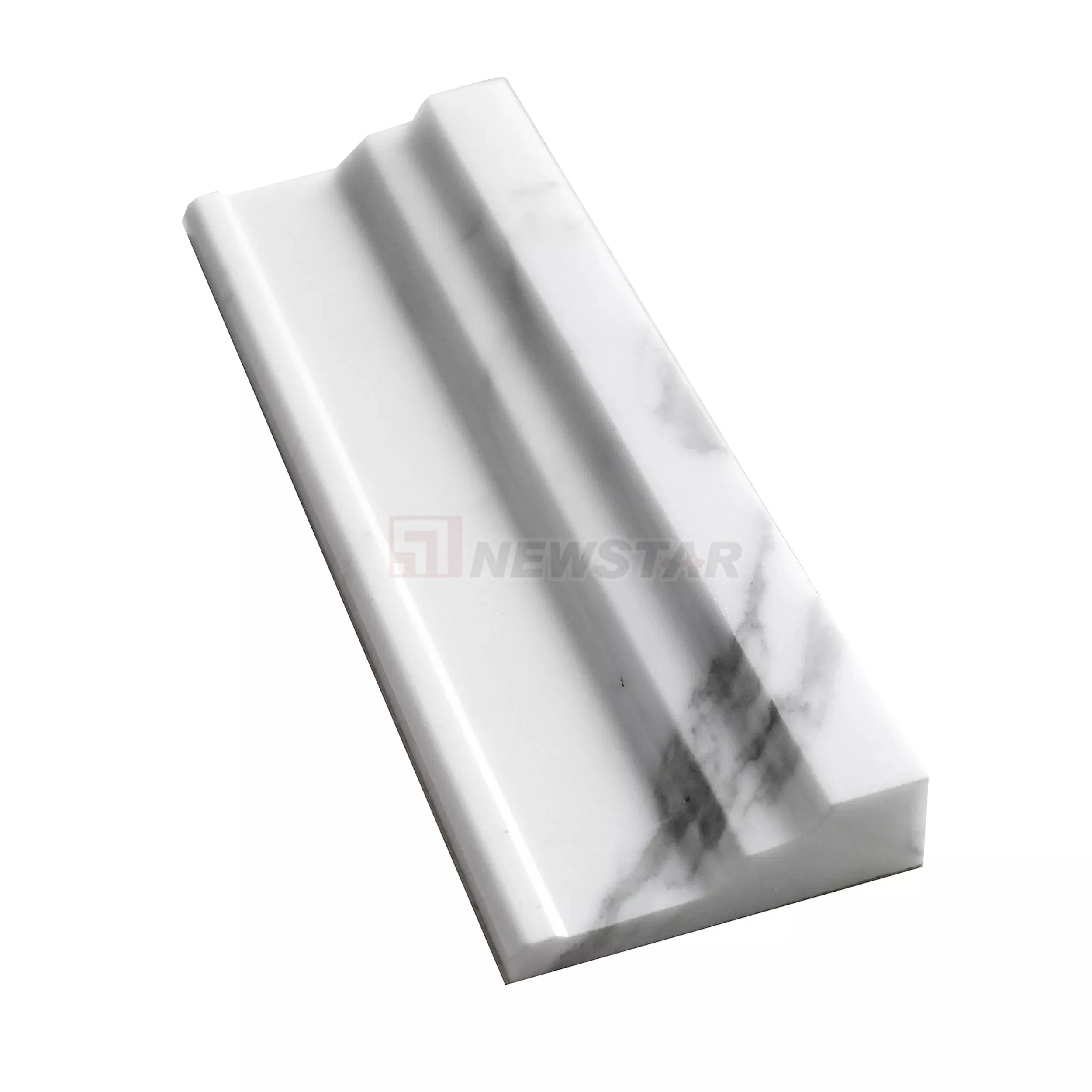 Newstar Customized Cheap Skirting Floor Board Wall Baseboard Trim Moulding Natural Marble Stone Skirting