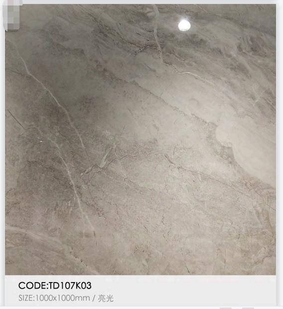New Design 1000X1000mm Wholesale Price Polished Glazed Jade Marble Ceramic Floor Glossy Porcelain Tile