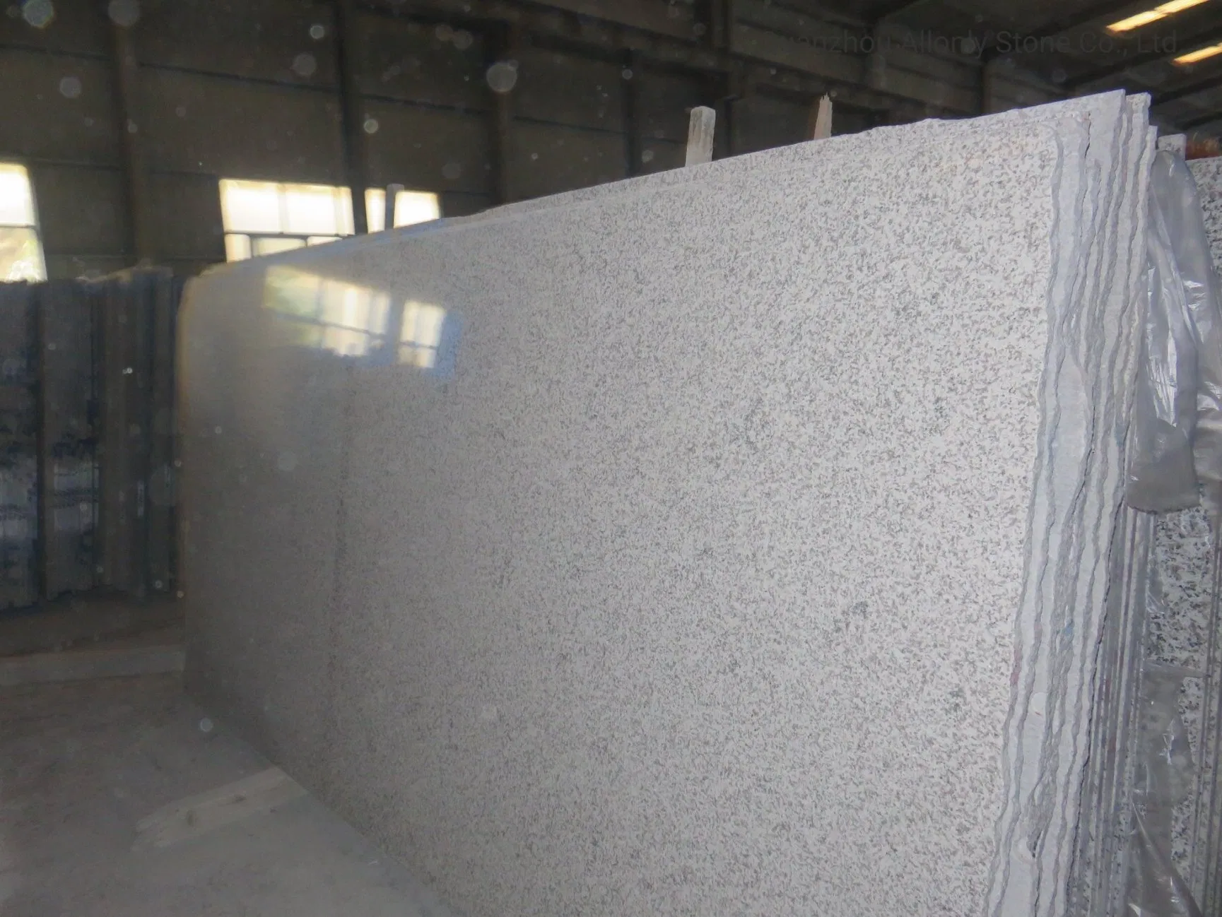 Natural Tiger White Granite Slab Backsplash for Kitchen