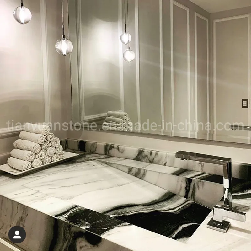 Panda White Marble Slab